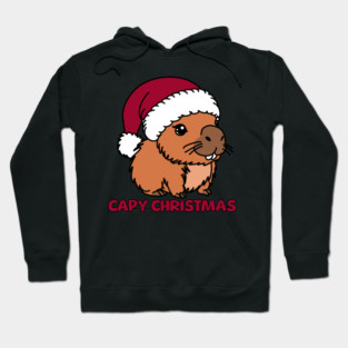 Capybara Christmas Hoodie