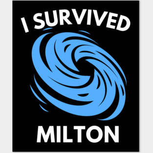 I Survived - Hurricane Milton Posters and Art