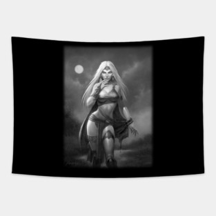 Moon Witch Tapestry