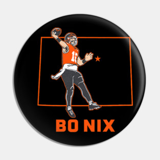 Bo Nix State Star Pin