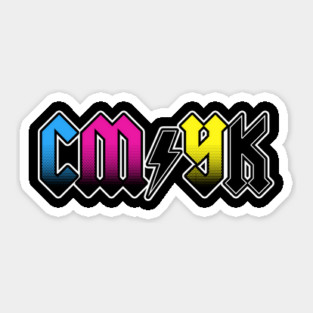 CMYK Sticker