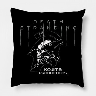 Death Stranding - Logo Text and Kojima Pillow