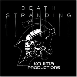 Death Stranding - Logo Text and Kojima Posters and Art