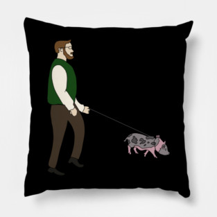 Only Murders Howard Morris Design Pillow