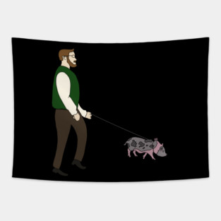 Only Murders Howard Morris Design Tapestry