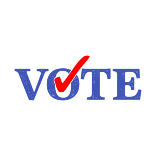 Vote American Flag Election 2024 USA Vintage T-Shirt