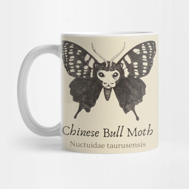 Cryptozoology - Chinese Bull Moth - Retro Fun by TuncGK