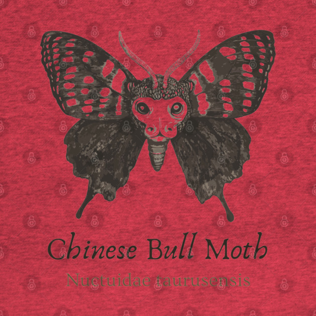 Cryptozoology - Chinese Bull Moth - Retro Fun by TuncGK