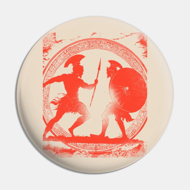 Achilles vs Hector - Epic Fight - Ancient Greek Mythology Pin by TuncGK