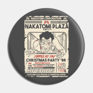 Yippee ki yay Christmas Pin