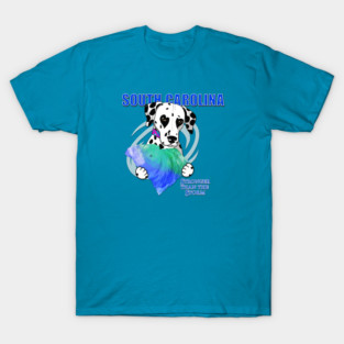 Dalmatian South Carolina Strong! T-Shirt