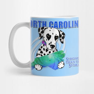 Dalmatian North Carolina Strong! Mug