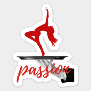 Passion - Elegant Dancer - Surreal Montage Magnet