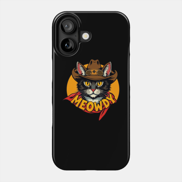 Cowboy Cat - Meowdy Phone Case by Pete the Cat Guy
