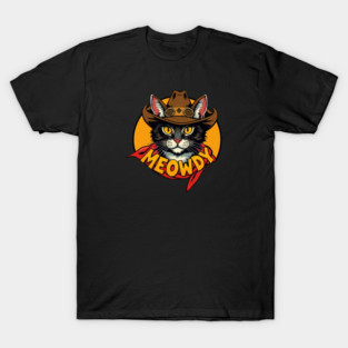 Cowboy Cat - Meowdy T-Shirt