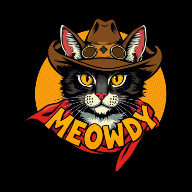 Cowboy Cat - Meowdy by Pete the Cat Guy