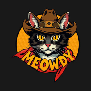 Cowboy Cat - Meowdy T-Shirt