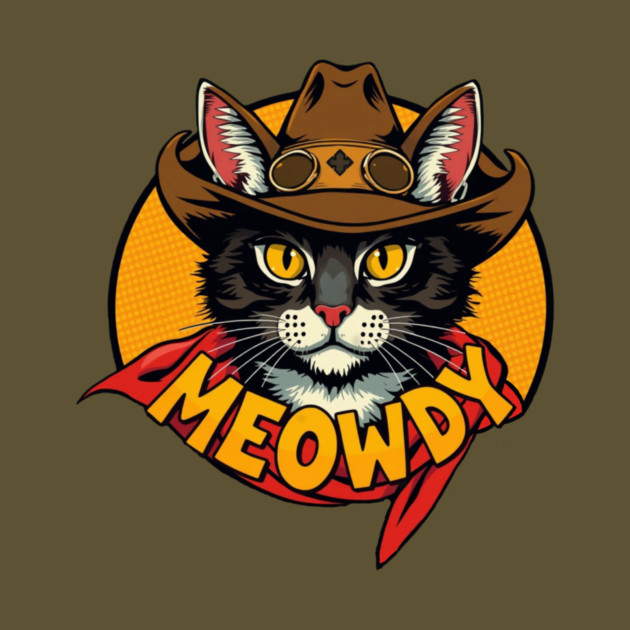 Cowboy Cat - Meowdy by Pete the Cat Guy