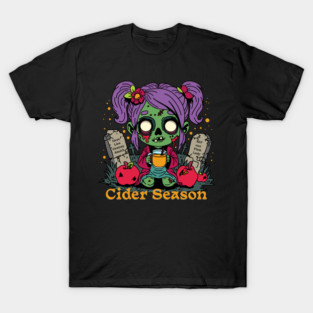 Apple Cider Season Zombie T-Shirt