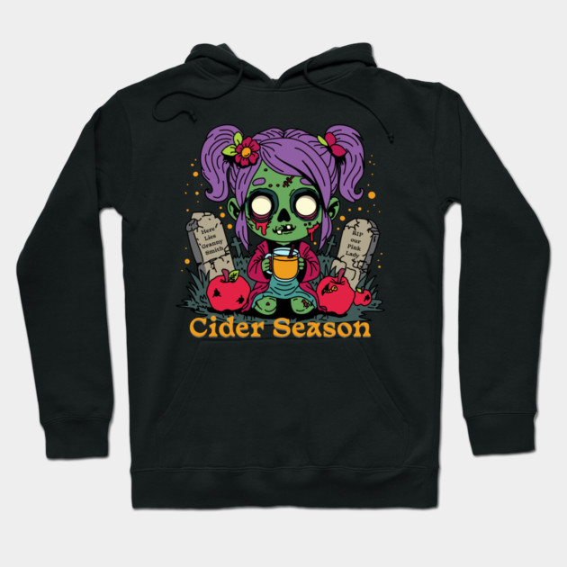 Apple Cider Season Zombie Hoodie by H. R. Sinclair