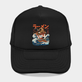 Great Ramen off Kanagawa Black - Great Wave Hat