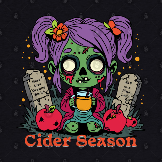 Apple Cider Season Zombie by H. R. Sinclair