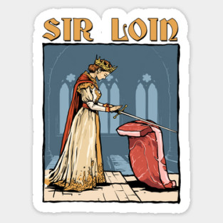 Sir Loin Steak Magnet