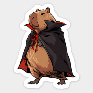 Vampybara Sticker