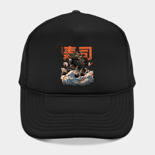 The Black Sushi Dragon Hat