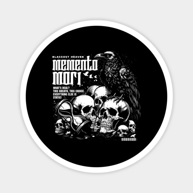 MEMENTO MORI Magnet by artslaves