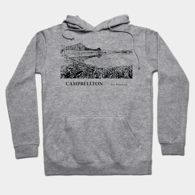 Campbellton New Brunswick Hoodie by Lakeric