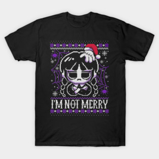 Wednesday ugly christmas sweater T-Shirt