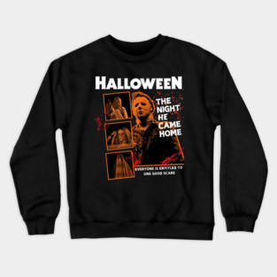 Halloween (1978) Retro Crewneck Sweatshirt