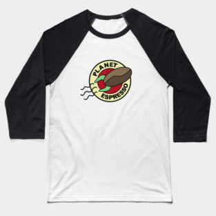 Planet Espresso Baseball T-Shirt