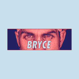 Bryce Eyes Philadelphia Baseball Design T-Shirt