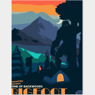 Bigfoot Posters and Art