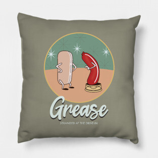Grease - Alternative Movie Poster Pillow