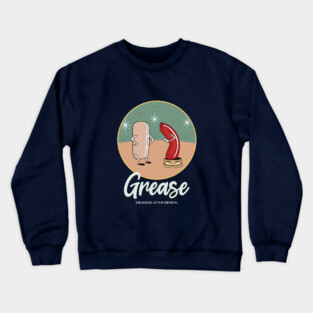 Grease - Alternative Movie Poster Crewneck Sweatshirt