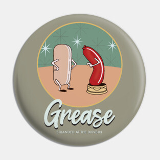 Grease - Alternative Movie Poster Pin