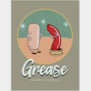 Grease - Alternative Movie Poster Posters and Art