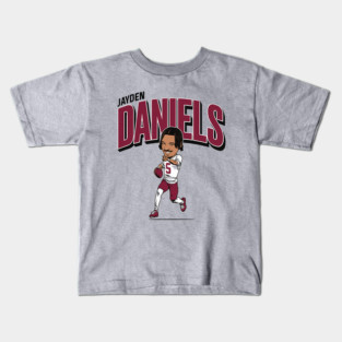 Jayden Daniels Caricature Kids T-Shirt