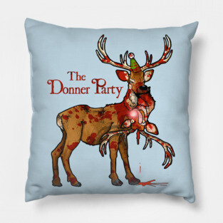 The Donner Party Pillow