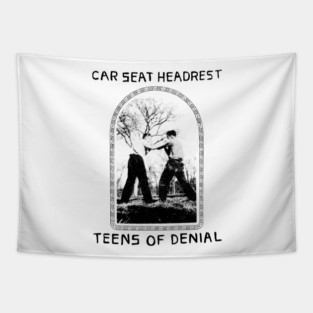Car Seat Headrest Karate Tapestry