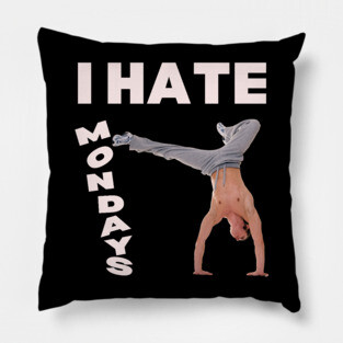 I Hate Mondays - Funny & Playful Montage - Man Kicking Pillow