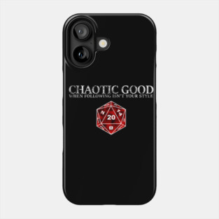 DND Chaotic Good Phone Case
