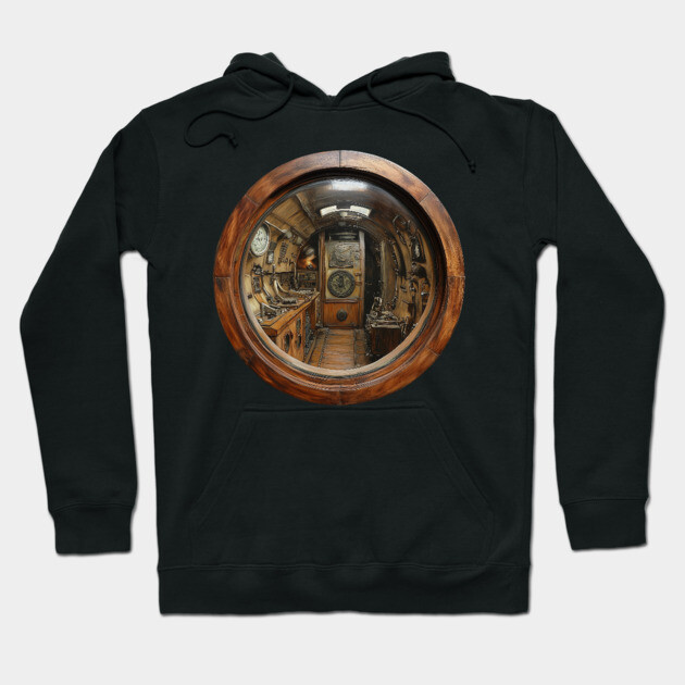 Submarine Experience - Trompe L'oeil Hoodie by TuncGK