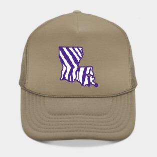 Louisiana Stripes - Gold Hat