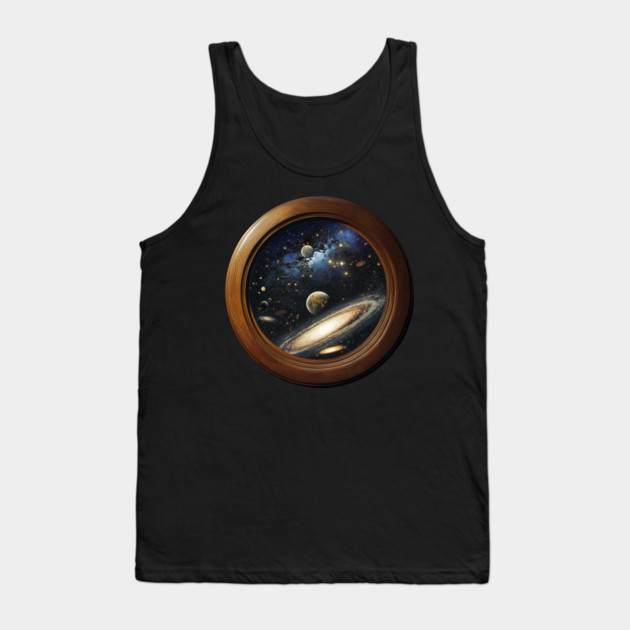 Universe in You - Trompe L'oeil - Eye Deception Tank Top by TuncGK