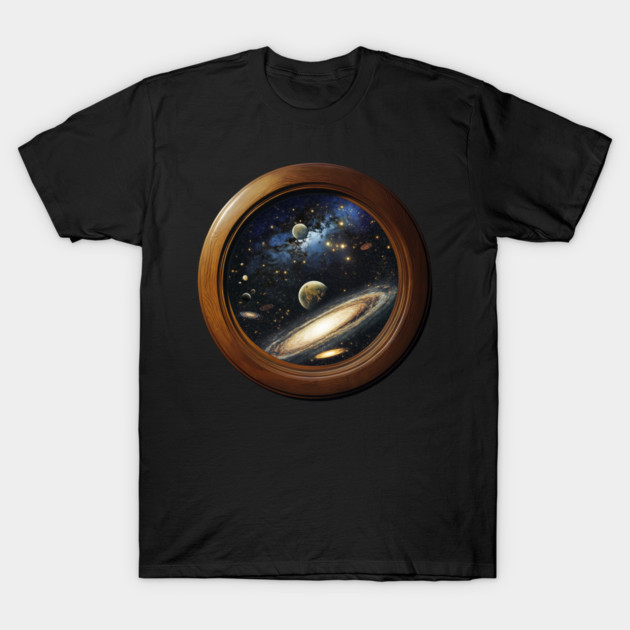 Universe in You - Trompe L'oeil - Eye Deception T-Shirt by TuncGK