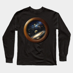 Universe in You - Trompe L'oeil - Eye Deception Long Sleeve T-Shirt